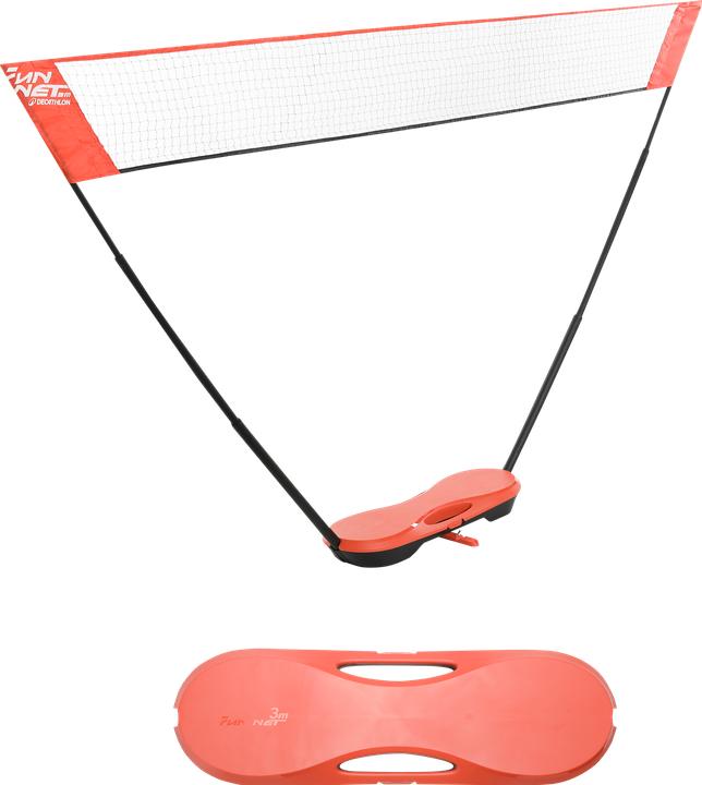 Produktbild Perfly Badmintonnetz - Fun Net 3M rot