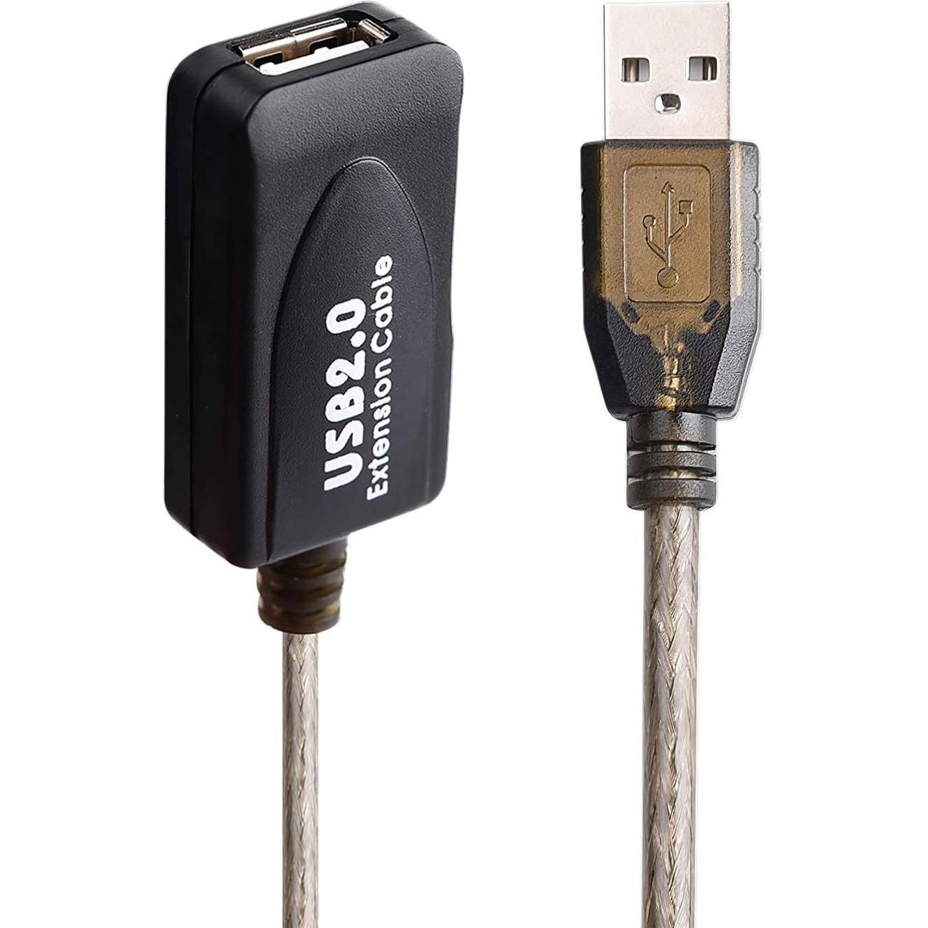 Ewent Amplificatore Di Segnale USB 2.0, Cavo Di Prolunga Da 10 Metri. (10 m, USB 2.0), Cavo USB