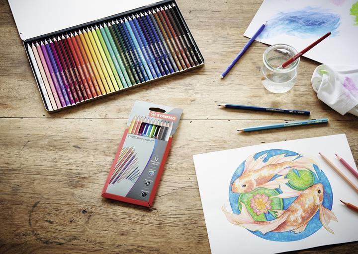 Produktbild STABILO aquacolor (Mehrfarbig, 24 x)