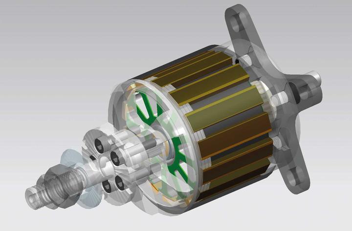 Actual product image Planet-Hobby joker 5060-9 v3 290 kv brushless motor