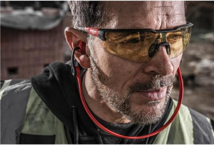 Produktbild MGA Milwaukee Schutzbrille kratzfest gelb