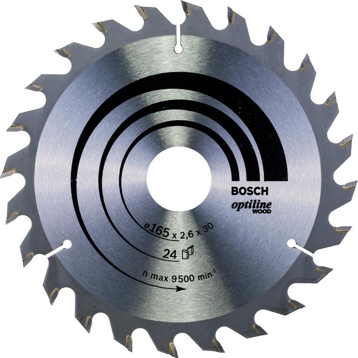 Actual product image Bosch Professional Zubehör PRO Wood circular saw blade, 165 x 2.6 x 30 mm