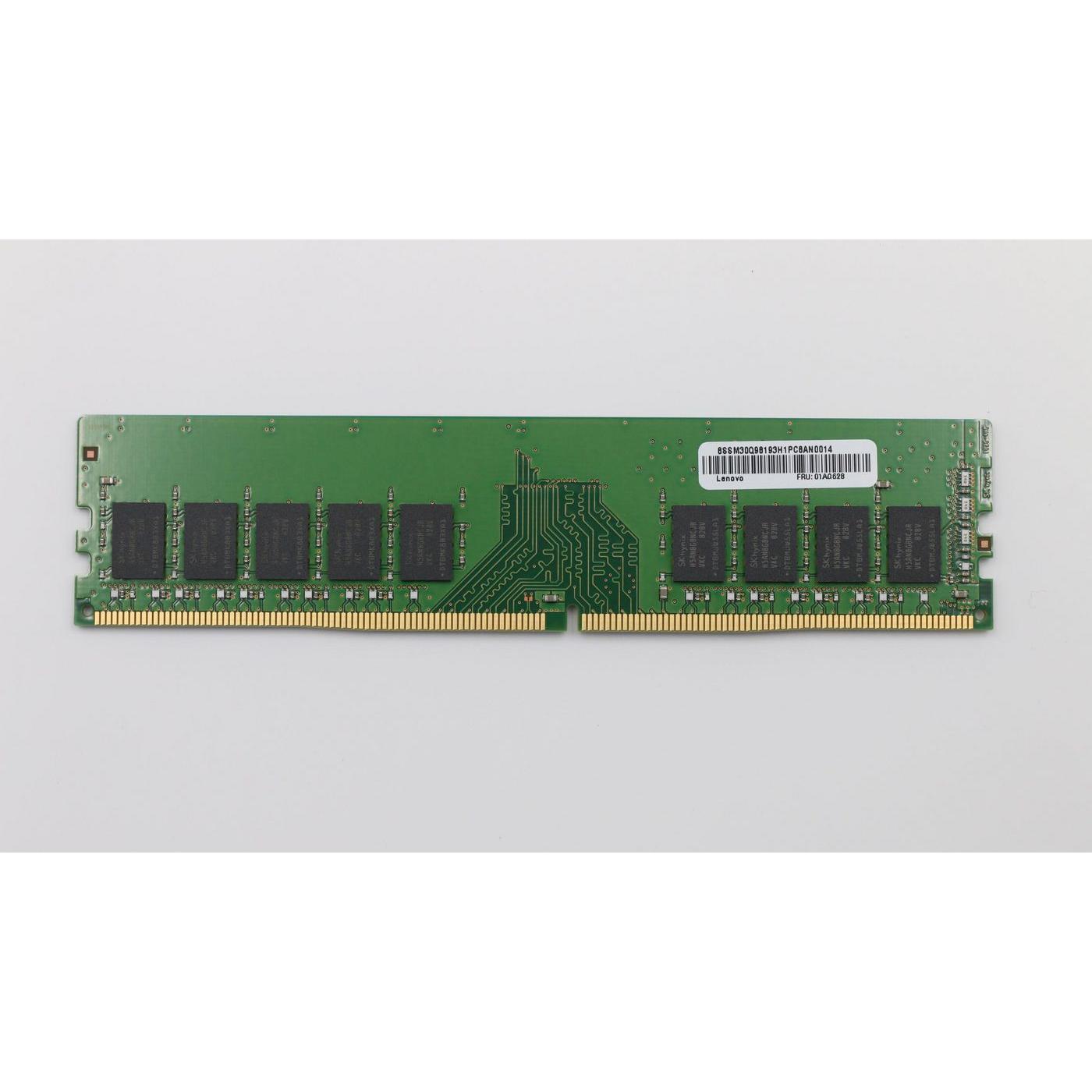 Lenovo Memory 8GB DDR4 2666MHz ECC (2666 MHz, DDR4-RAM, U-DIMM), RAM