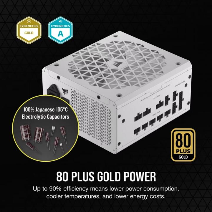 Produktbild Corsair RM850x Shift White Series (850 W)