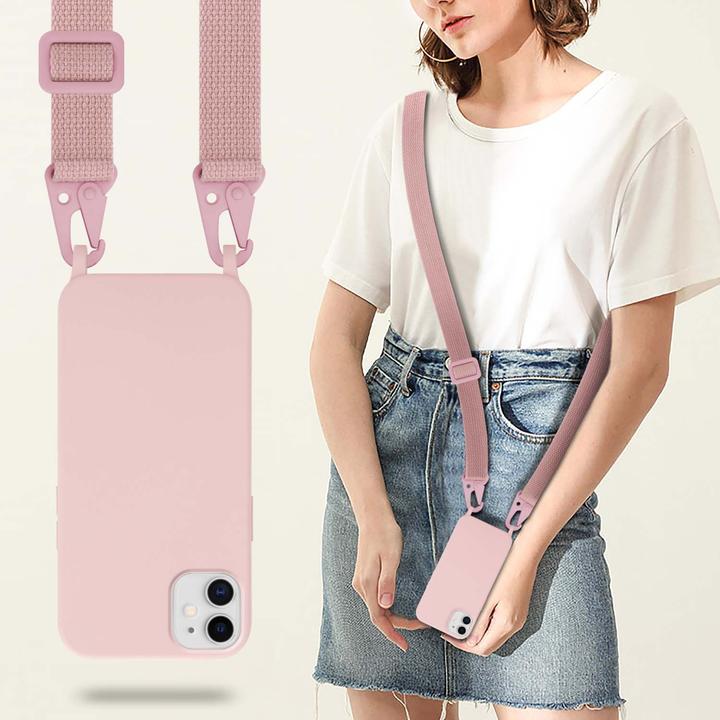 Image du produit Cadorabo TPU Cover Chaîne de téléphone portable Liquid