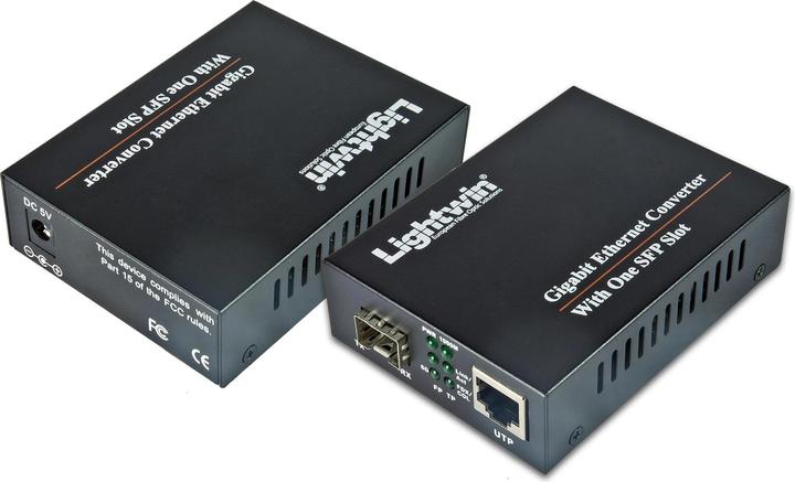 Actual product image Lightwin Media converter LWC-SFP-RJ-45 (Media converter)