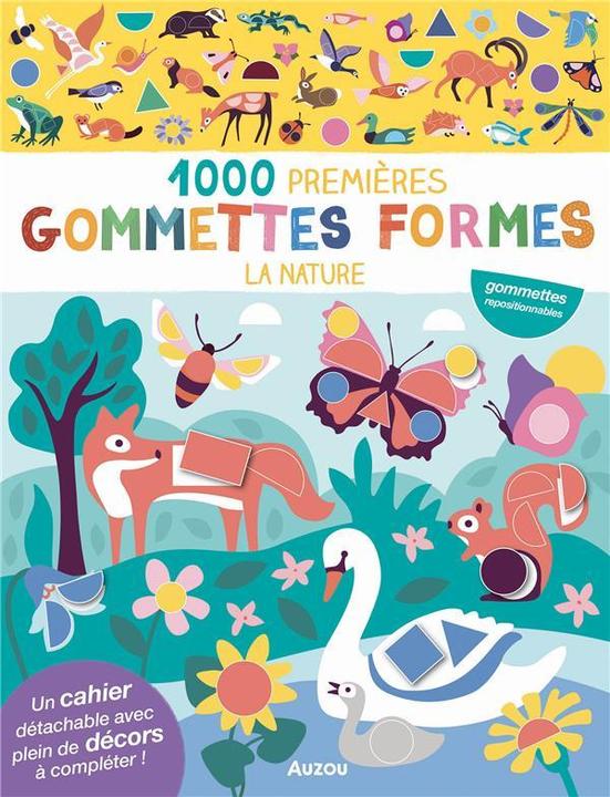 Auzou France La nature : 1000 premières gommettes formes (Taylor Nadia, Französisch)