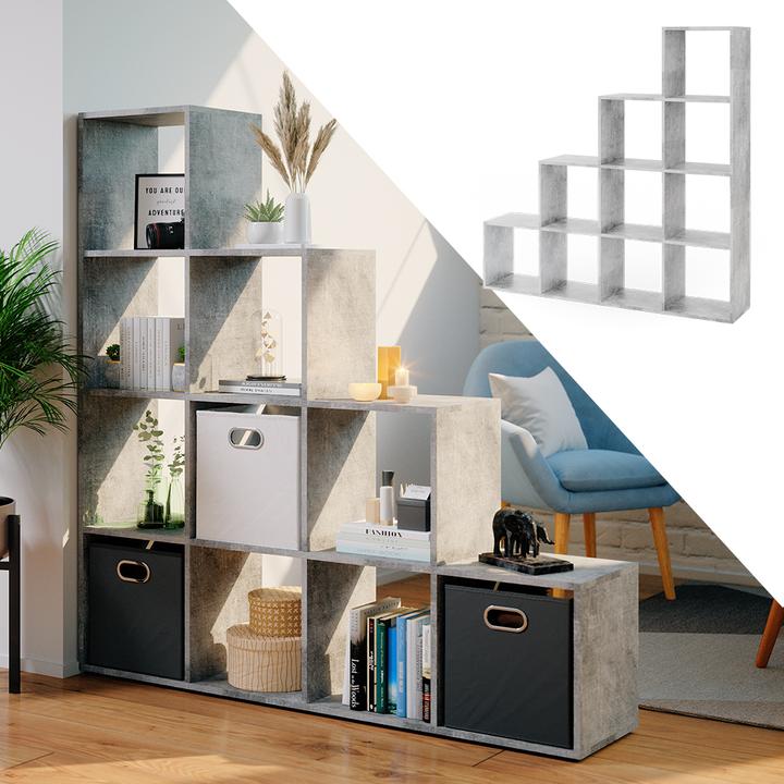 Produktbild Vicco Treppenregal (142.5 x 29 x 143 cm)