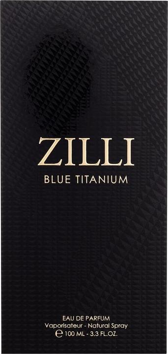 Actual product image Zilli Blue Titanium (Eau de parfum, 100 ml)