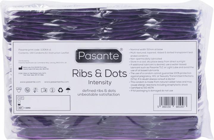Actual product image Pasante Ribs & Dots Intensity (144 pcs.)