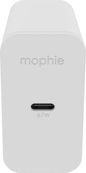 Actual product image Zagg mophie Netzteil GaN 67W 1x USB-C weiss (67 W, 1 portion)