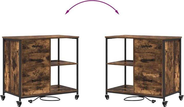 Actual product image vidaXL Office Storage