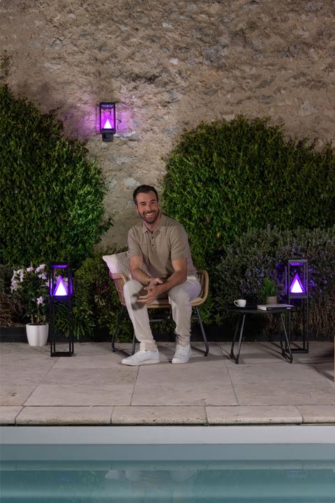 Produktbild Osram Smart+ Solar Alps Wall Multicolor RGB + W (400 lm, IP44)