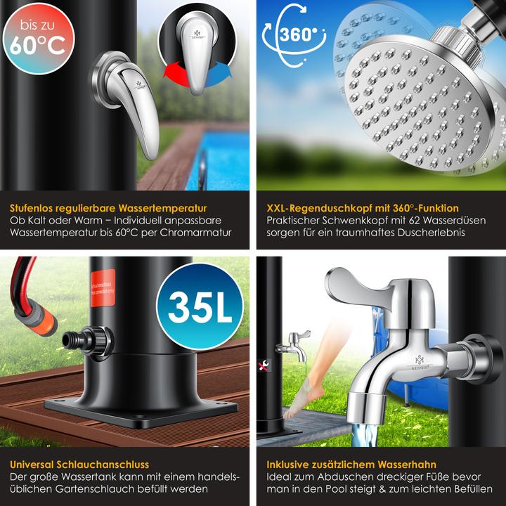 Produktbild Kesser Schwarz 35 Liter