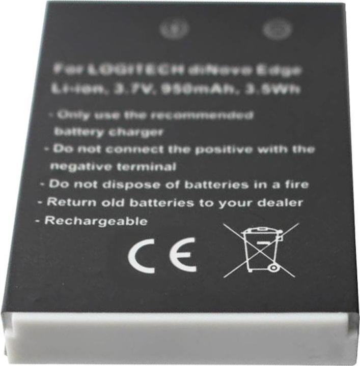 Produktbild Logitech Akku diNovo Edge Akku 190304-2004, F12440071, M50A, DiNovo Mini, Y-RAY81 (1 Stk., Gerätespezifisch, 950 mAh)