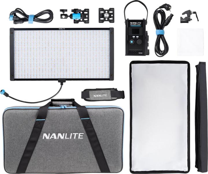 Actual product image Nanlite PavoSlim 120C (Studio light, Surface luminaire, Video light)