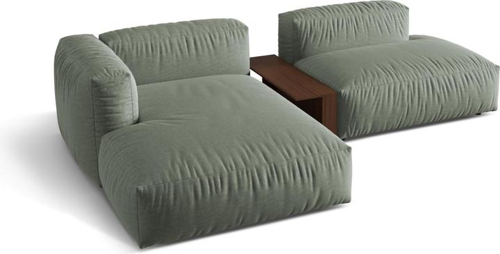 Image du produit Micadoni Canapé D'Angle Gauche Modulaire, "Martina", 2 Places, 292x176x75 Fabriqué en Europe (Canapé d'angle, Canapé modulaire)