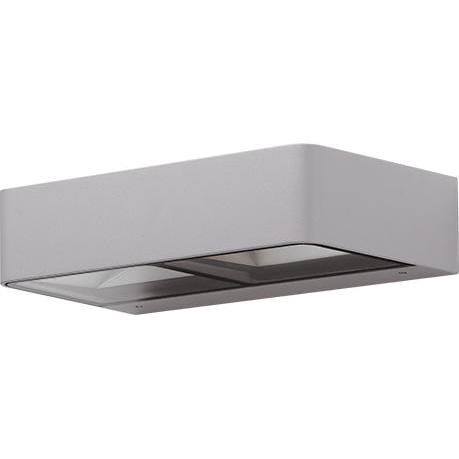 Meyer, Fassadenbeleuchtung, 8364155080 LED-Wandleuchte silber (3381 lm, IP65)
