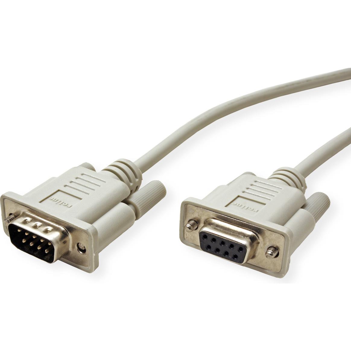 Roline RS232-Kabel, ST-BU (6 m, VGA), Schnittstellenkabel