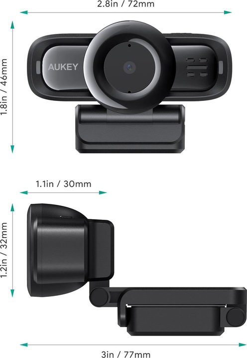 Actual product image Aukey Pro (2 Mpx)