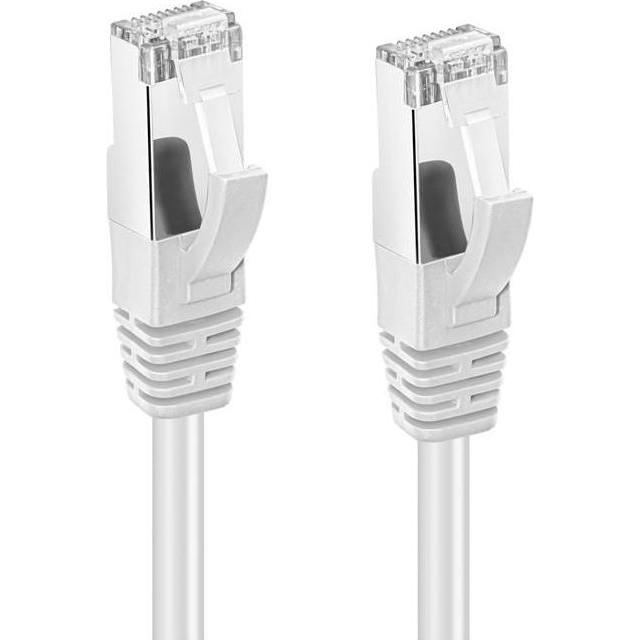 Thumbnail - MicroConnect CAT6A S/FTP 5m White LSZH (S/FTP, CAT6a, 5 m), Netzwerkkabel