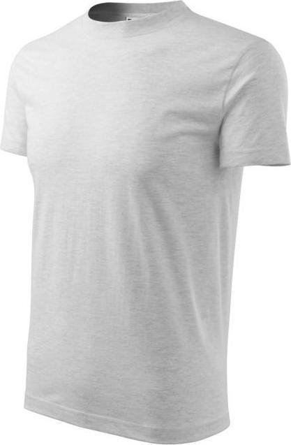 Actual product image Malfini Basic Jr T-shirt MLI-13803 light gray melange (110)