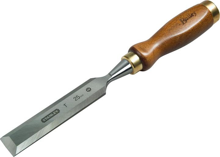 Immagine prodotto Stanley Scalpello BAILEY con manico in legno e larghezza del tagliente di 25 mm (25 mm)