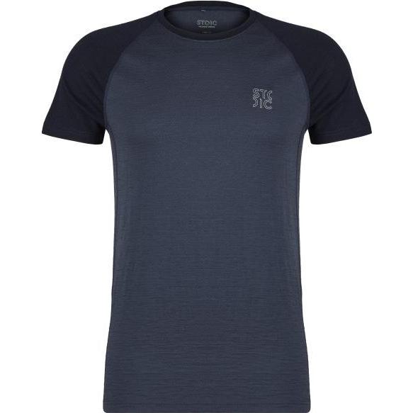 Stoic, Herren, Funktionsshirt, Merino180 BengtSt. S/S (S), Blau, S