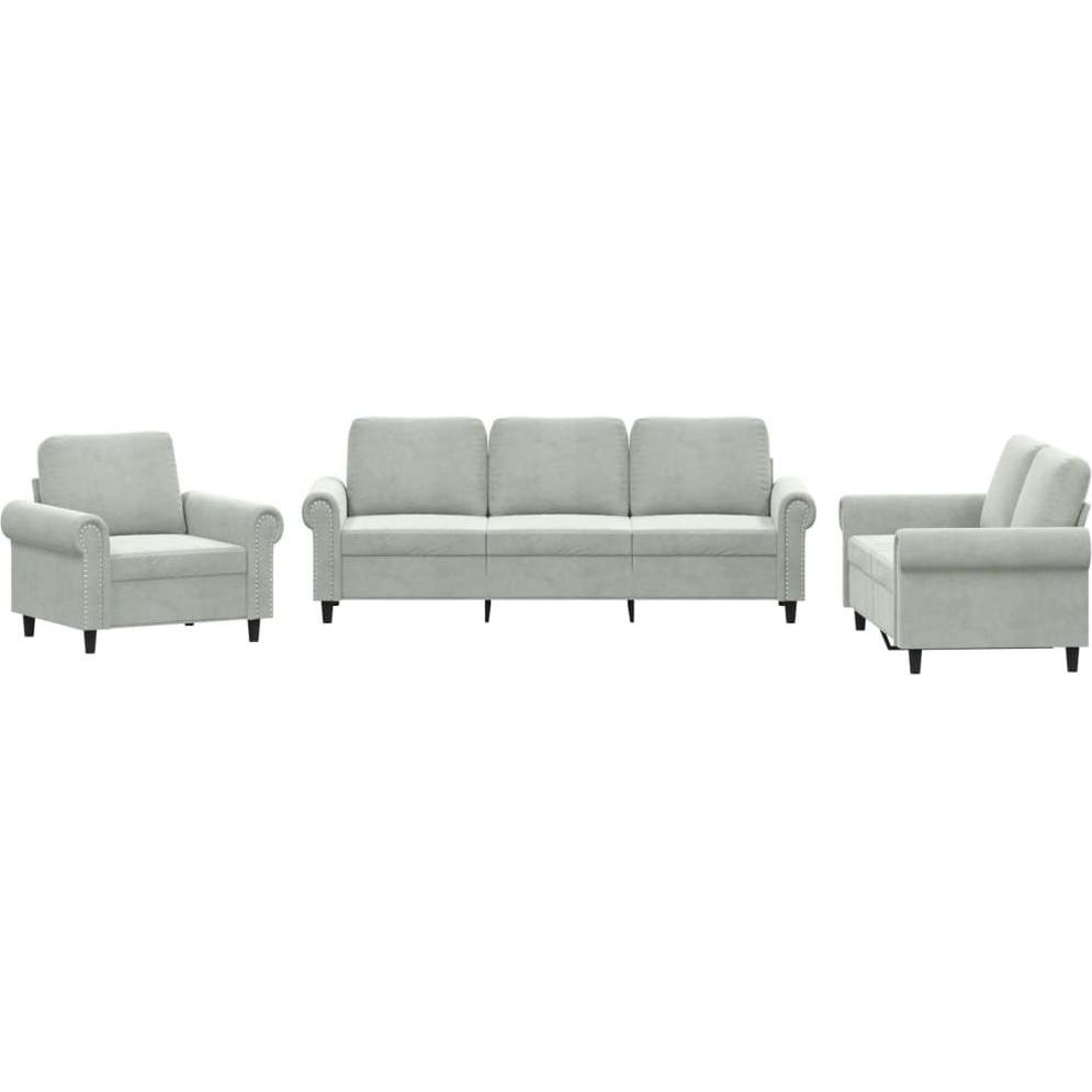 VidaXL, Gartenlounge, 10-tlg. Garten-Lounge-Set mit Kissen