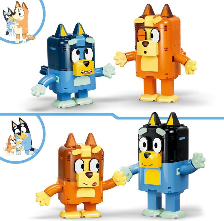 Produktbild LEGO Blueys Familie aus Steinen (11217, LEGO Bluey)