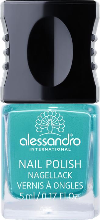 Actual product image Alessandro Nail polish No 918 (918 Baltic Blue, Colour paint)