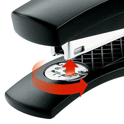 Actual product image Novus Stapler C1 with staples 24/6 (blister) black (15 Sheets)