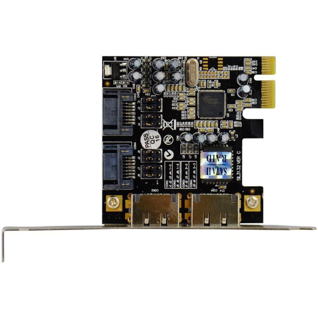 Thumbnail - MicroConnect MC-PCIE-SATAII6G Schnittstellenkarte/Adapter SATA Eingebaut, Netzwerkkabel