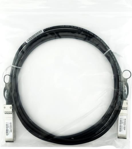 Produktbild CBO BlueLAN passives DAC Kabel, SFP+ auf SFP+ 10GBASE-CR, 1m, AWG30 Die SFP+ Kupferlösung besteht aus...