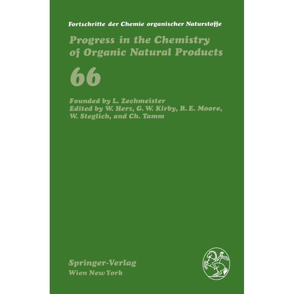 Fortschritte der Chemie organischer Naturstoffe / Progress in the Chemistry of Organic Natural Produ, Fachbücher von T. ...