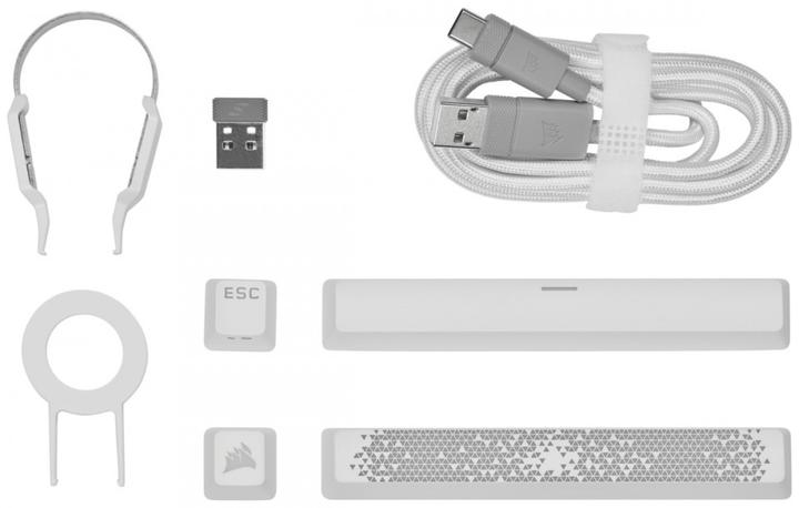 Actual product image Corsair K70 Pro Mini Wireless (US, Wireless, Cable)