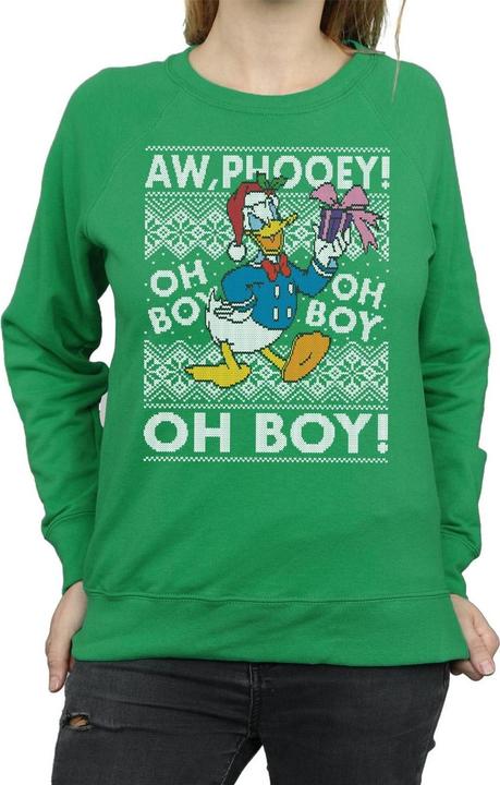 Produktbild Disney Donald Duck Christmas Fair Isle Sweatshirt (XL)