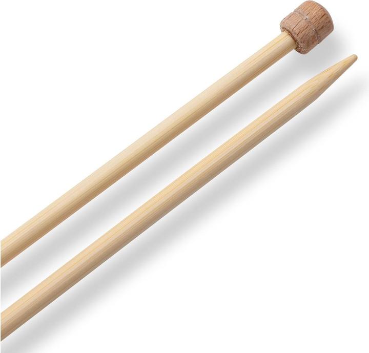 Image du produit Prym Aiguilles à tricoter BAMBUS 4.00 mm, 33 cm