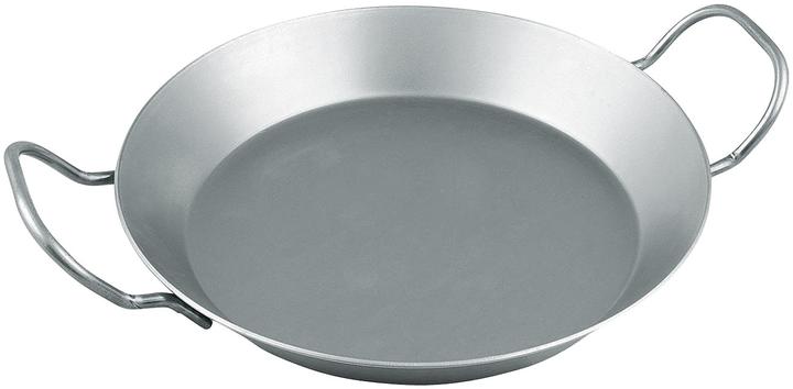 Image du produit CHG Poêle en fer robuste avec 2 poignées, Ø 28 cm, épaisseur de paroi 2 mm, 2 l (28 cm, Poêle à frire, Fer)
