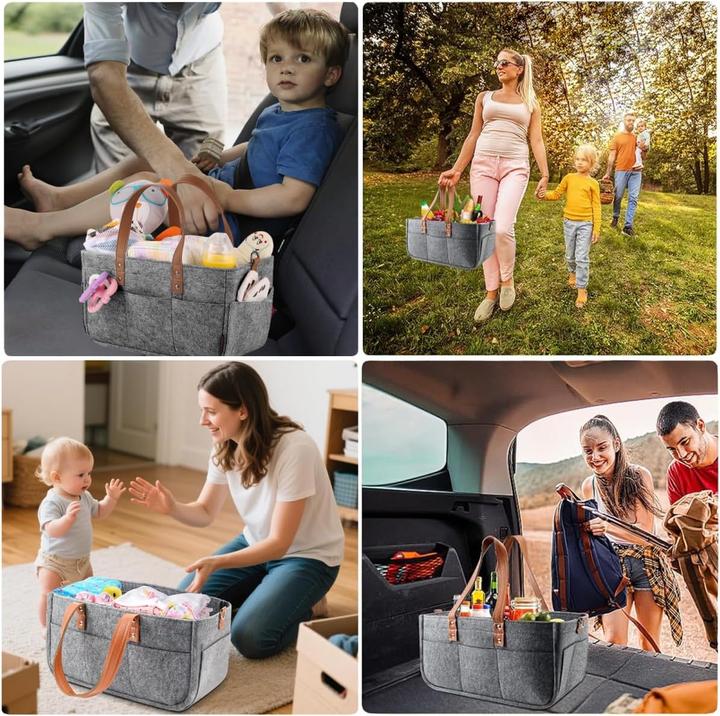 Produktbild Tielag Einkaufskorb mit Fächern