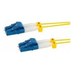 Thumbnail - LogiLink Extra dünnes OS2 LWL Patchkabel LC-LC Duplex, 5,0 m, G657.A2 (CAT6, 5 m), Netzwerkkabel