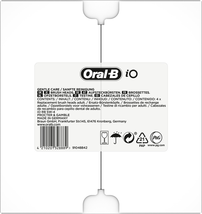 Actual product image Oral-B iO Gentle Cleaning (4 x)