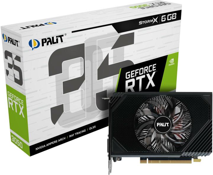 Actual product image Palit RTX 3050 StormX (6 GB)