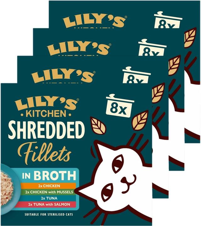 Actual product image Lily's Kitchen Shredded Fillets (Adult, 32 pcs., 2240 g)