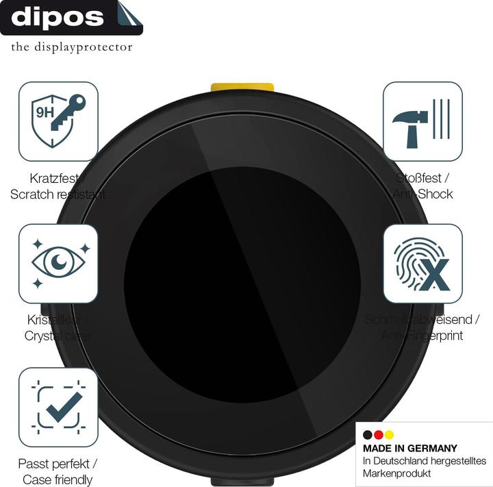 Actual product image Dipos Anti-Shock Screen Protector Clear