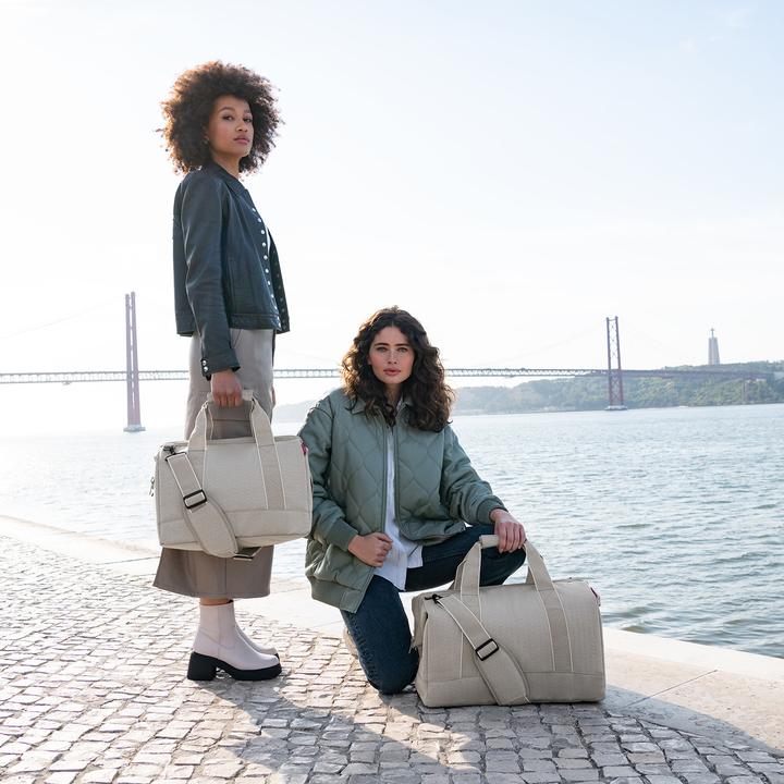 Actual product image reisenthel Shoulder bag Allrounder L Herringbone Sand