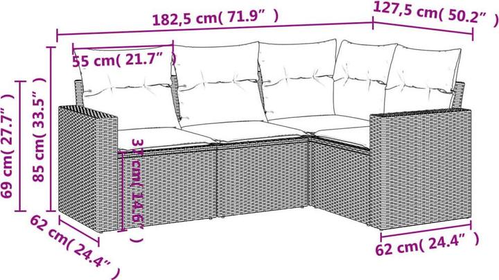 Produktbild vidaXL Saylor