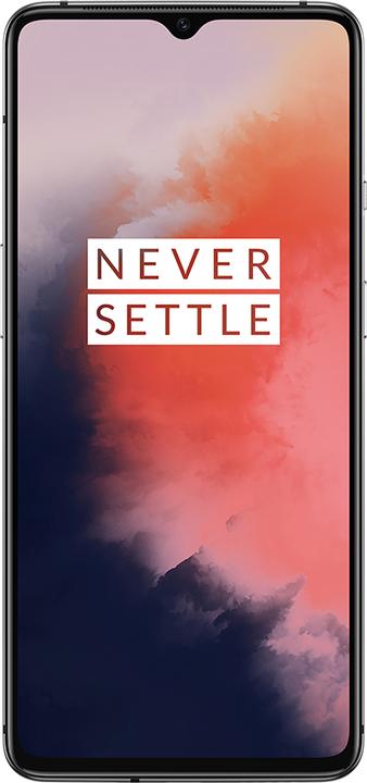 Actual product image OnePlus 7T (8GB) (128 GB, Frosted Silver, 6.55", Dual SIM, 4G)