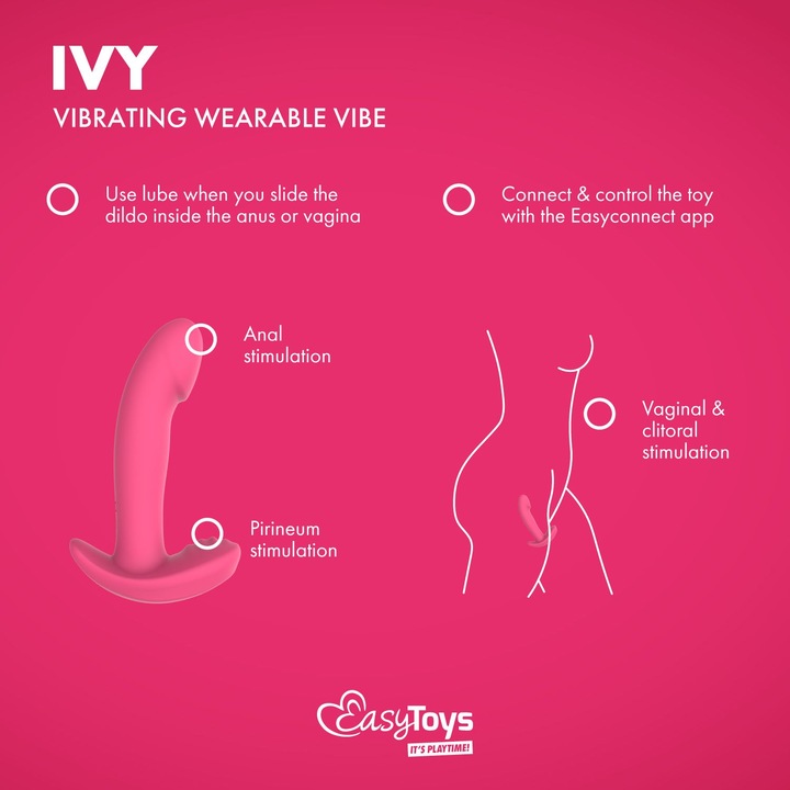 Immagine prodotto Easytoys EasyConnect - Vibratore indossabile controllato tramite app