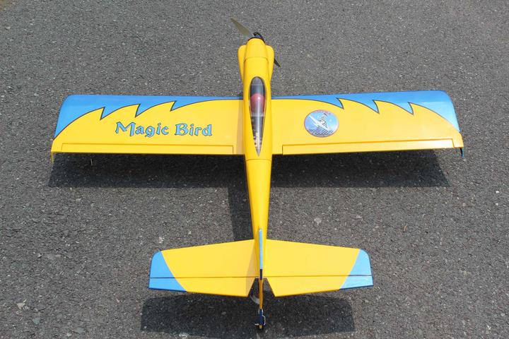 Produktbild Seagull Models SG-Models ) Magic Bird 40e 46" PNP Pylon Racing ARF Modell, mit Dualsky Antrie